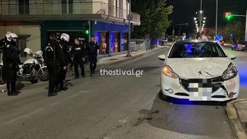  Αυτοκίνητο παρέσυρε δικυκλιστή της ομάδας Ζ στη Σταυρούπολη Θεσσαλονίκης
